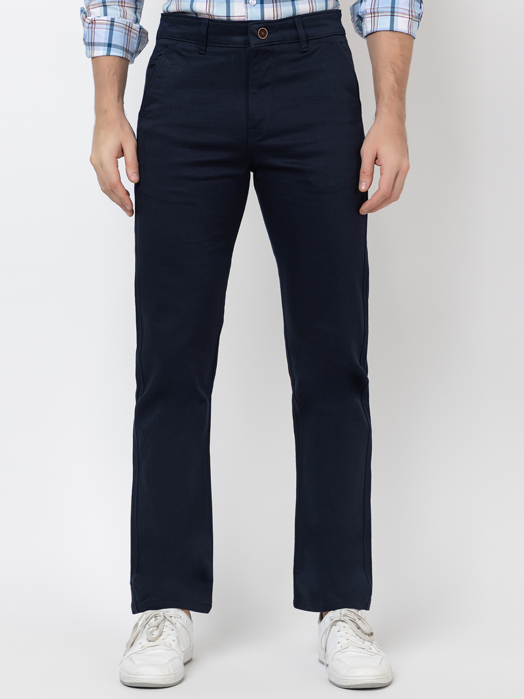 Buy Navy Blue Chinos Pant For Men Online In India - ExperianceClothing