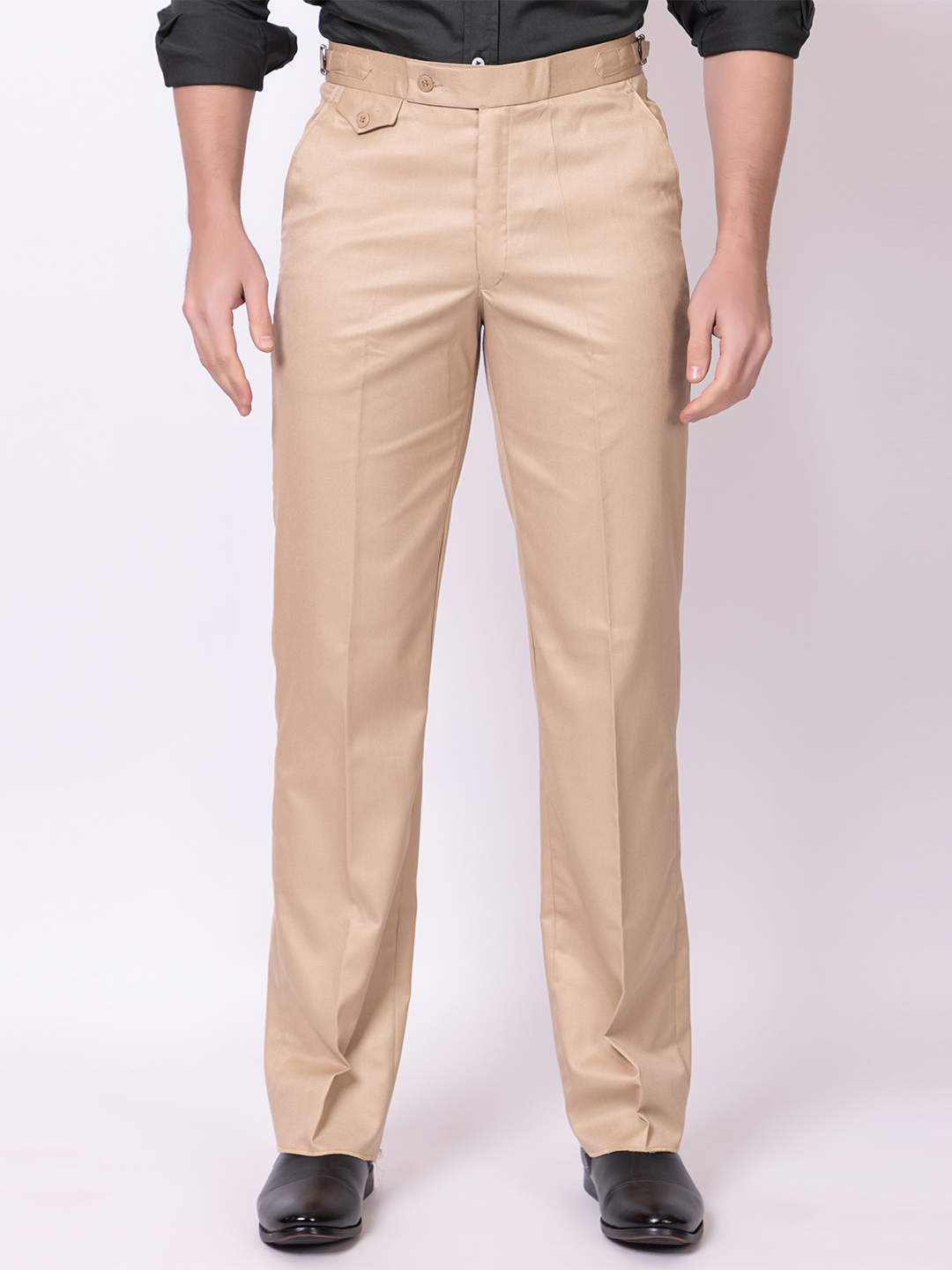 Burberry | Wool-blend Twill Trousers | Mens | Camel | MILANSTYLE.COM